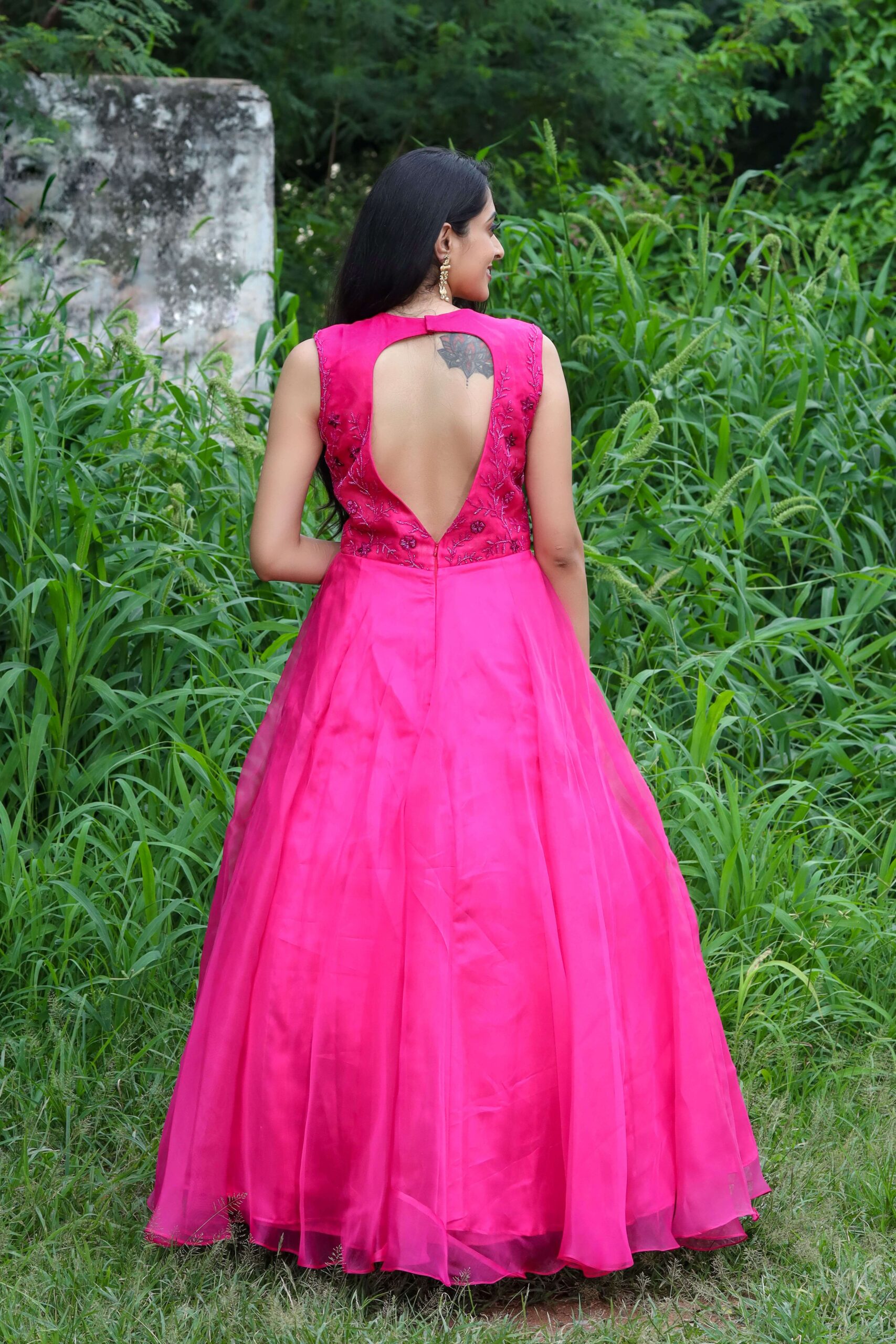 Celebrity Designer Women Gown Red Dress - Buy Celebrity Designer Women Gown  Red Dress Online at Best Prices in India | Flipkart.com